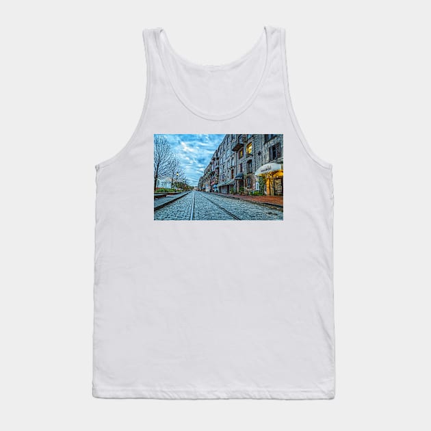 River Street Savannah Georgia Tank Top by Gestalt Imagery